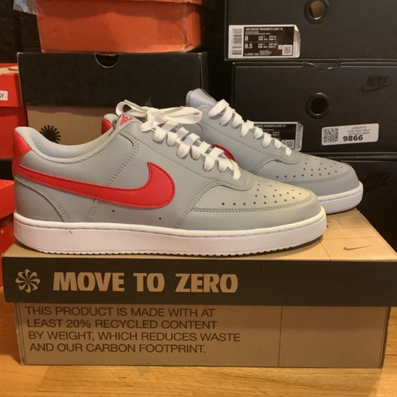 NWT Nike Court Vision Low Mens Size 8.5 UNLV - Picture 1 of 9